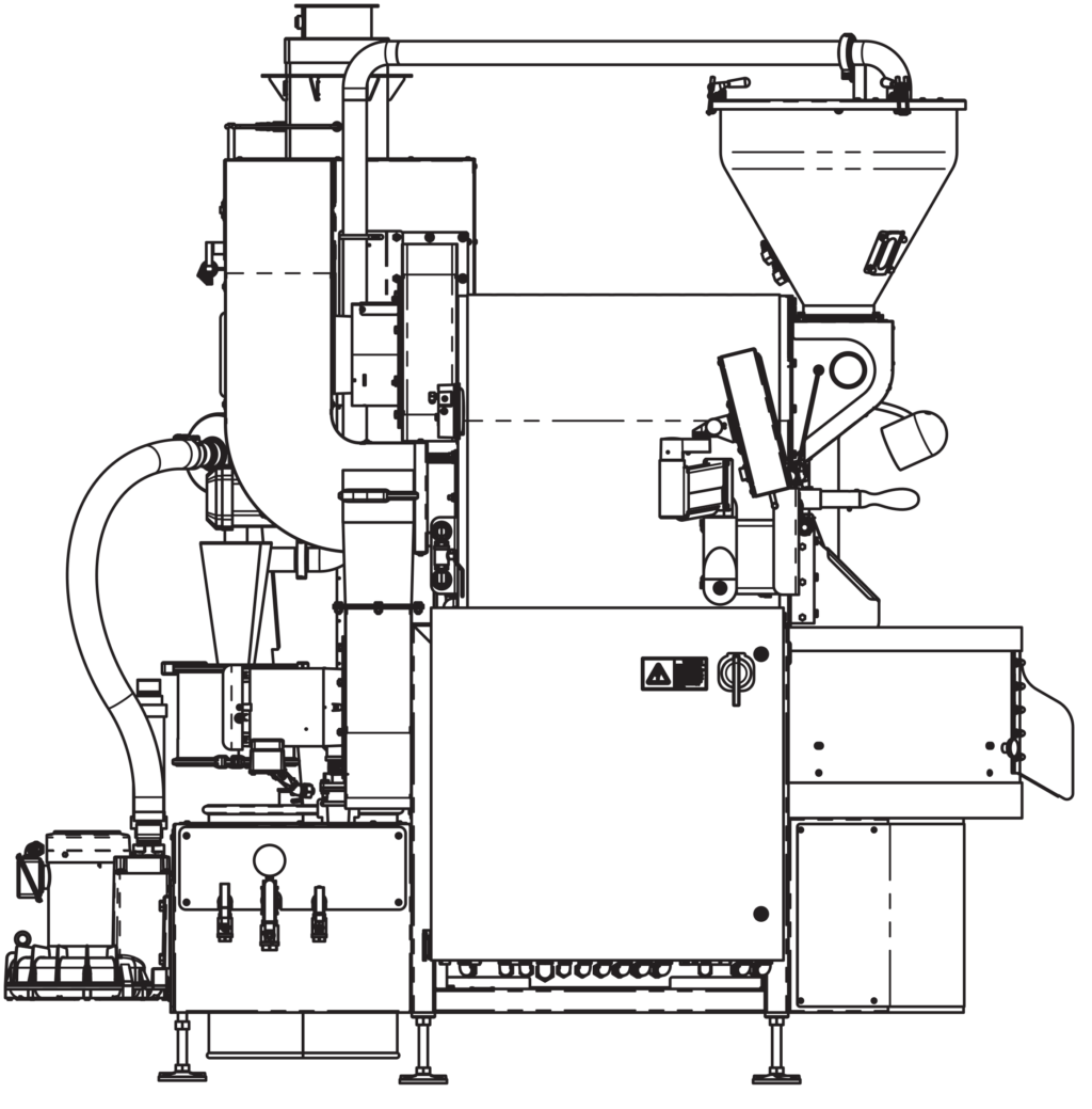 Dig loring. Loring s15 Falcon ростер схема. Loring Roaster. Ростеры фирмы Loring.. Электрический ростер для обжарки кофе чертеж.